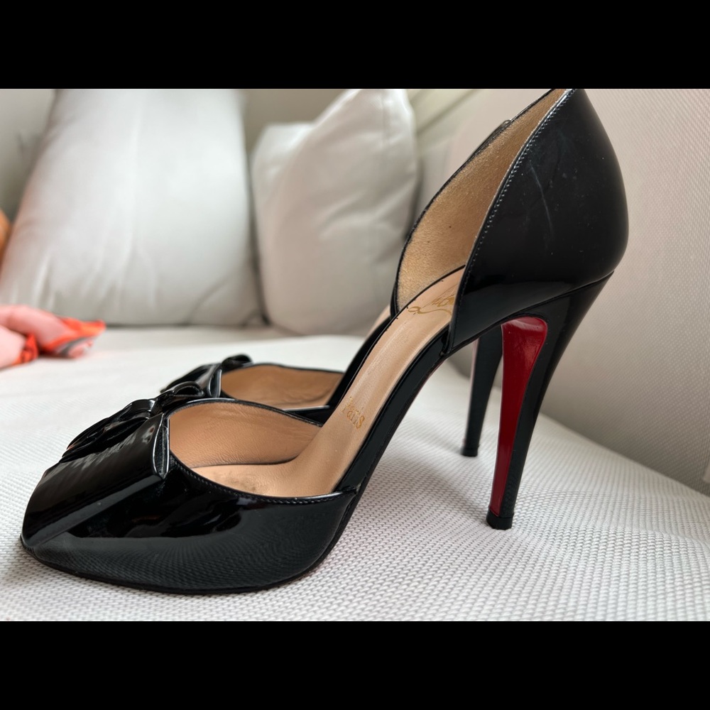 Lightly worn Christian Louboutin heels
